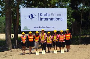 Krabi school ground breaking
